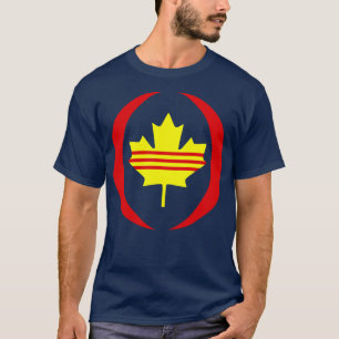 Camiseta Patriota Multinacional do Sul do Vietname do Canad