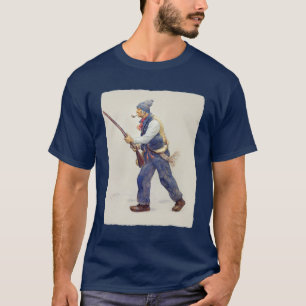 Camiseta Patriota Rebelião de Quebec 1837-1838 Henri Julien