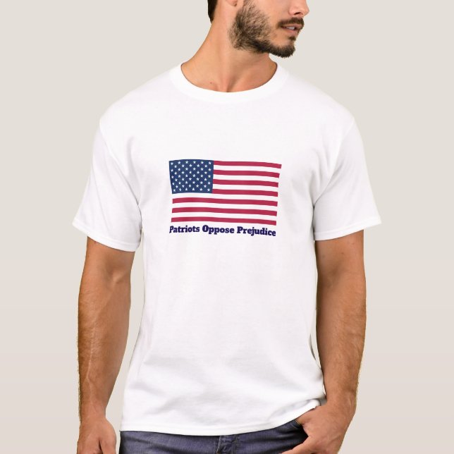 Camiseta Patriotas Opõem Preconceito (Frente)