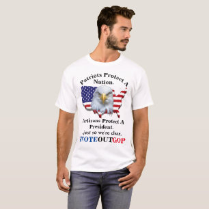 Camiseta Patriotas Protegem Uma Nação......Partisans Prot
