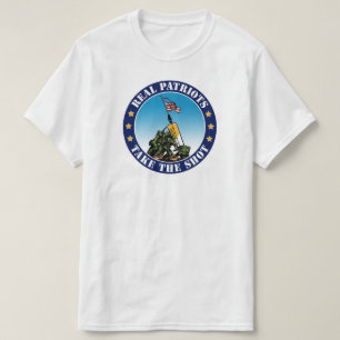 Camiseta Patriotas Reais Levam A Foto - Iwo Jima Pro Vax Cl