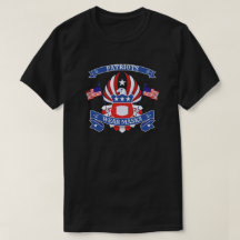 Patriotas Usam Máscaras Águia Americana
