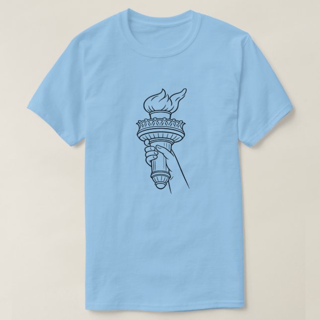 Camiseta Patriotic American (1b) (Frente do Design)