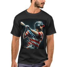 Patriotic American Baseball