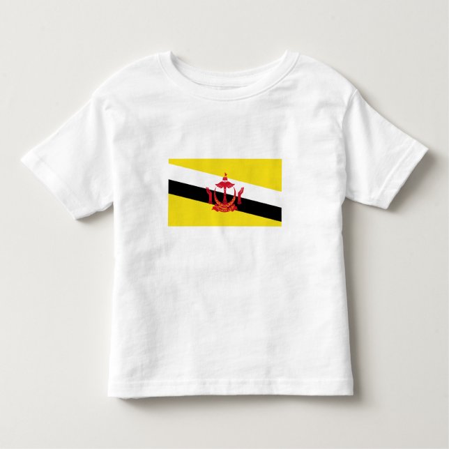 Camiseta Patriotic Brunei Flag (Frente)