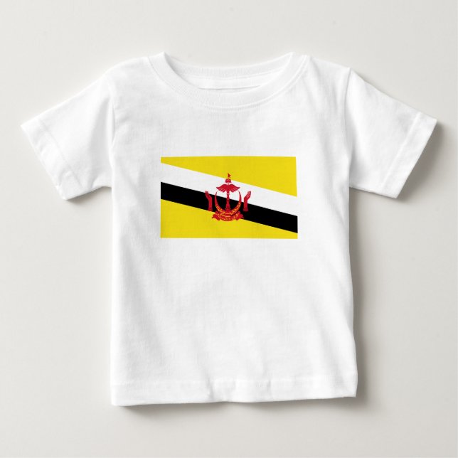 Camiseta Patriotic Brunei Flag (Frente)