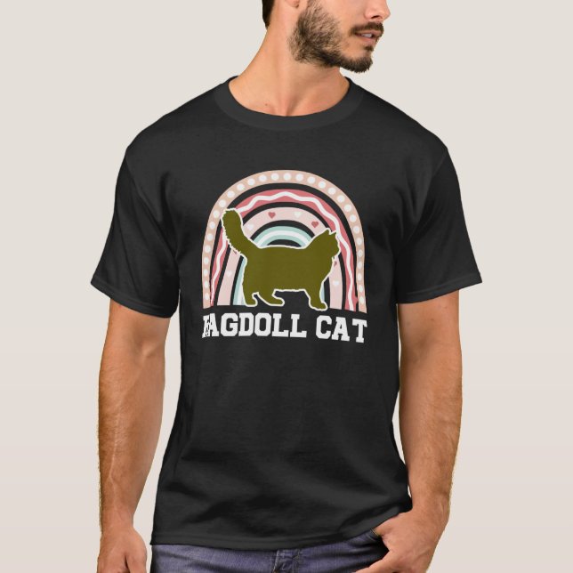 Camiseta patriotic cat ragdoll cat kittens (Frente)