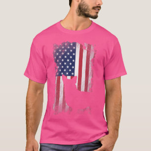 Camiseta Patriotic Corgi American Flag Legal Dog Lover
