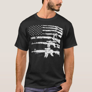 Camiseta Patriotic Gun Rights Segundo Alt15 American F