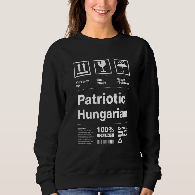 Camiseta Patriotic Hungarian Patriotism Hungary Country Pri (Frente)