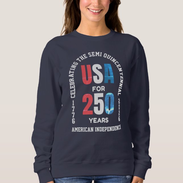 Camiseta  Patriotic July 4th 250th American Independence (Frente)