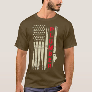 Camiseta Patriotic Plumber Gift 4th of July Plumber Pipe
