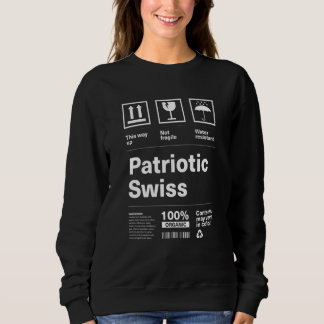 Camiseta Patriotic Swiss Patriotism Switzerland Country Pri