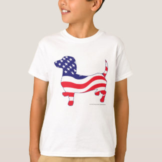 Camiseta Patriotic USA Dachsund