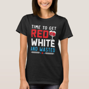 Camiseta Patriótica América Bandeira 4 de julho Americano 1