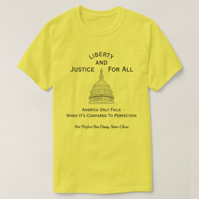 Camiseta Patriótica Americana (3b) (Frente do Design)