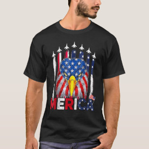 Camiseta Patriótica Americana Bandeira Americana 4 De Julho