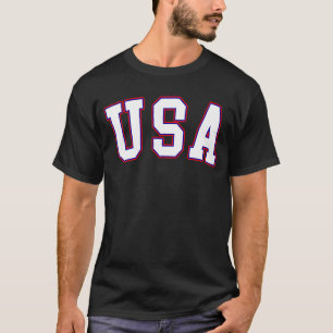 Camiseta Patriótica Americana Bandeira Orgulhosa Americana