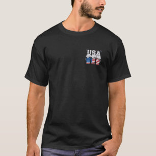 Camiseta Patriótica Beer Mug W U Bandeira Americana 4th Of