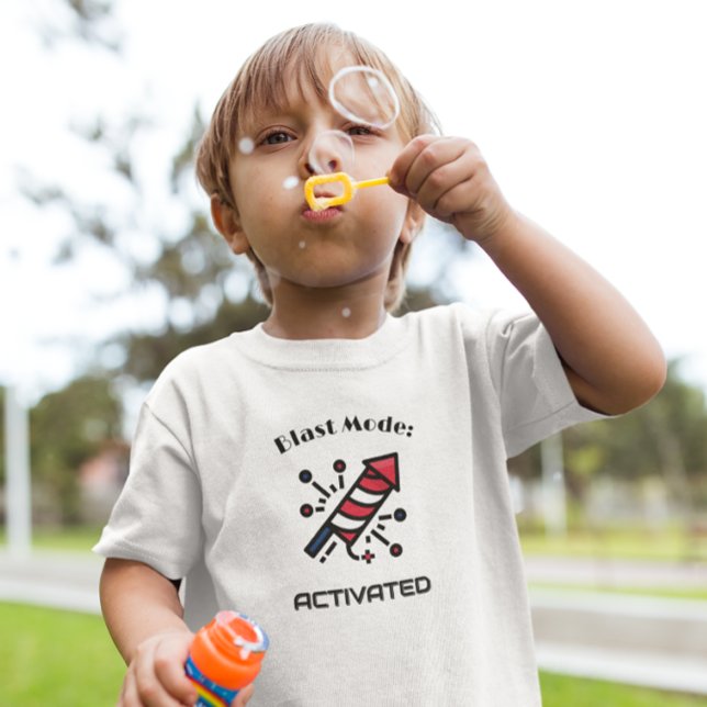Camiseta Patriótica Blast Mode Ativado (Criador carregado)