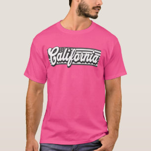 Camiseta Patriótica California Flag Stripe Home State Ca
