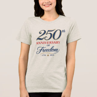 Camiseta Patriótica Celebrando 250 Anos de Liberda