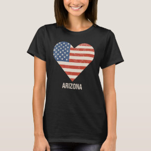 Camiseta Patriótica da Arizona 4 De Julho