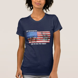 Camiseta Patriótica das Mulheres