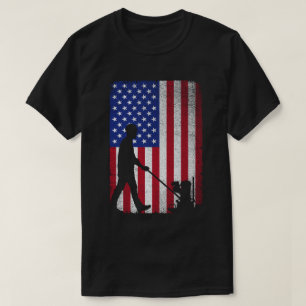 Camiseta Patriótica de Bandeira Americana de Finisher Concr