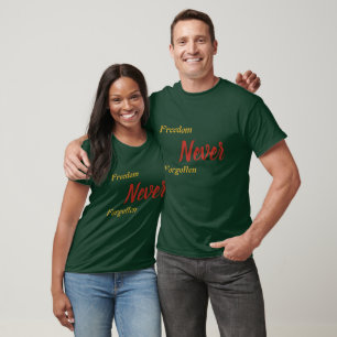 Camiseta Patriótica do Dia da Memória – Honra e Le