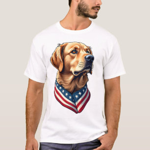 Camiseta Patriótica Estilo Bandeira dos EUA do Gol