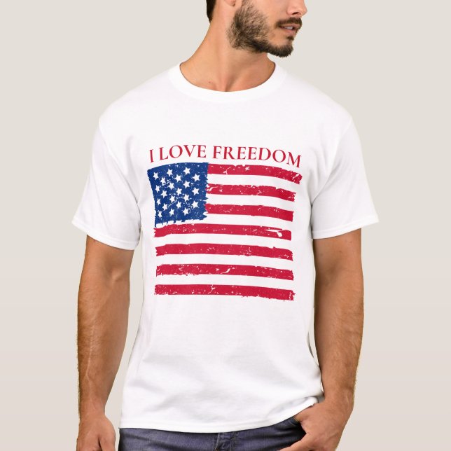 Camiseta Patriótica Masculina (Frente)