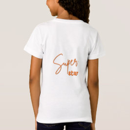Camiseta Patriótica para Meninas de 4 de Julho – E