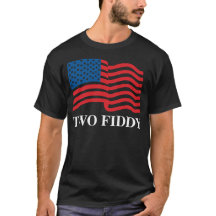Camiseta Patriótica Two Fiddy, 2 Fiddy 250º Aniver