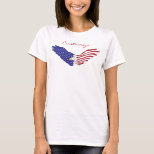 Camiseta Patriótico 4º de julho do American Eagle Thunder_C