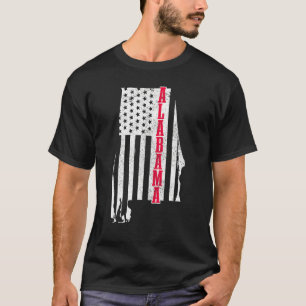 Camiseta Patriótico 4t do Estado de Bandeira Americano do A