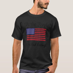 Camiseta Patriótico Americano 1776 Nós, Pessoas, Temos Ha