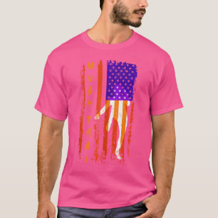 Camiseta Patriótico Americano Art Muay Tailandês Martial Ar