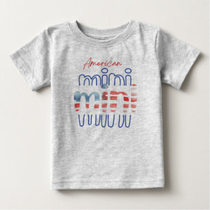 Camiseta Patriótico Americano em 4 de julho