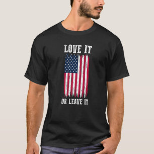 Camiseta Patriótico Americano Em 4 De Julho A Bandeira Dos 