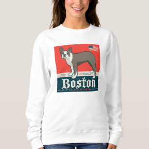 Camiseta Patriótico Boston Terrier