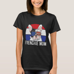 Camiseta Patriótico Bulldog Francês Bandeira Americana 4t