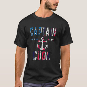 Camiseta Patriótico Capitão Cook Vintage EUA Bandeira 4 de 