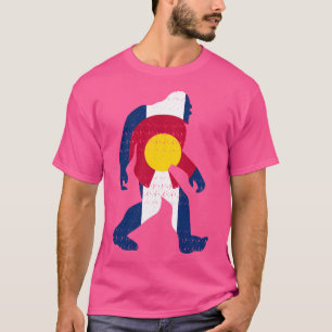 Camiseta Patriótico do Colorado Bigfoot