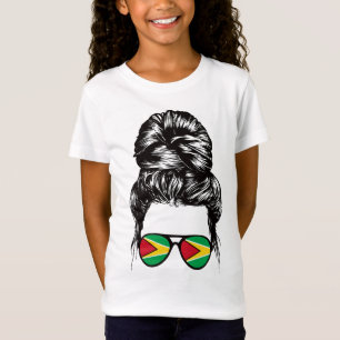 Camiseta Patriótico do Orgulho Gaiana do Cabelo Mensado da