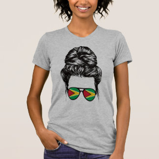 Camiseta Patriótico do Orgulho Gaiana do Cabelo Mensado da