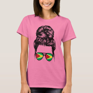 Camiseta Patriótico do Orgulho Gaiana do Cabelo Mensado da