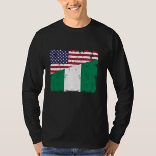 Camiseta Patriótico do Orgulho Nigéria, Bandeira da Nigéria