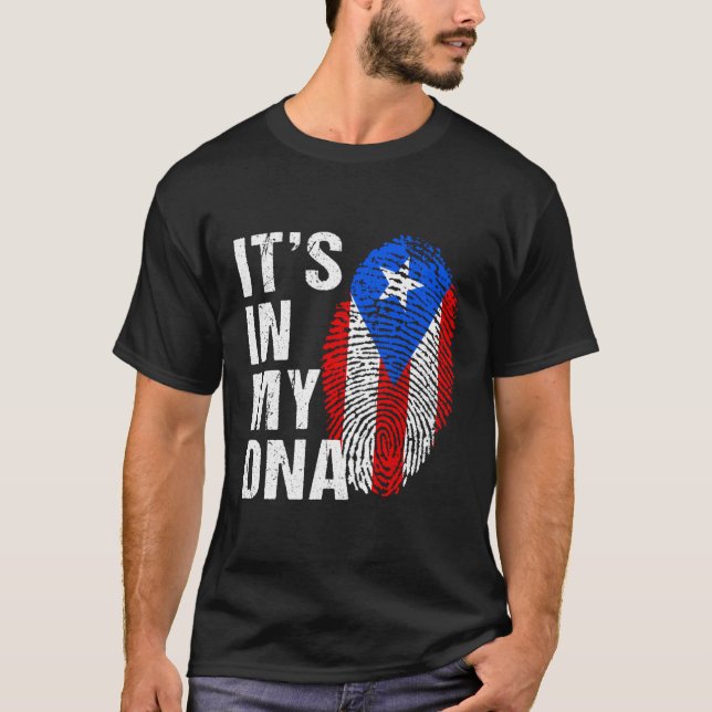 Camiseta Patriótico do Orgulho Porto Rico (Frente)