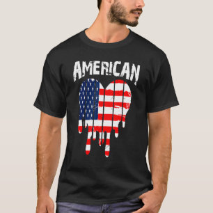 Camiseta Patriótico dos EUA - Bandeira Americana 4 De Julho